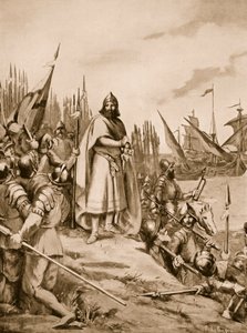 Erik der Heilige landet an der Küste Finnlands, 1157